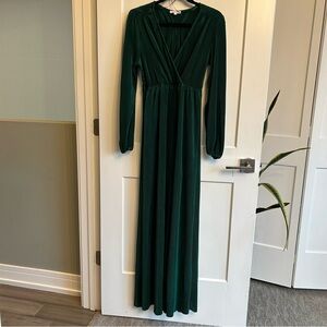 Baltic Born Green Long Sleeve Gown